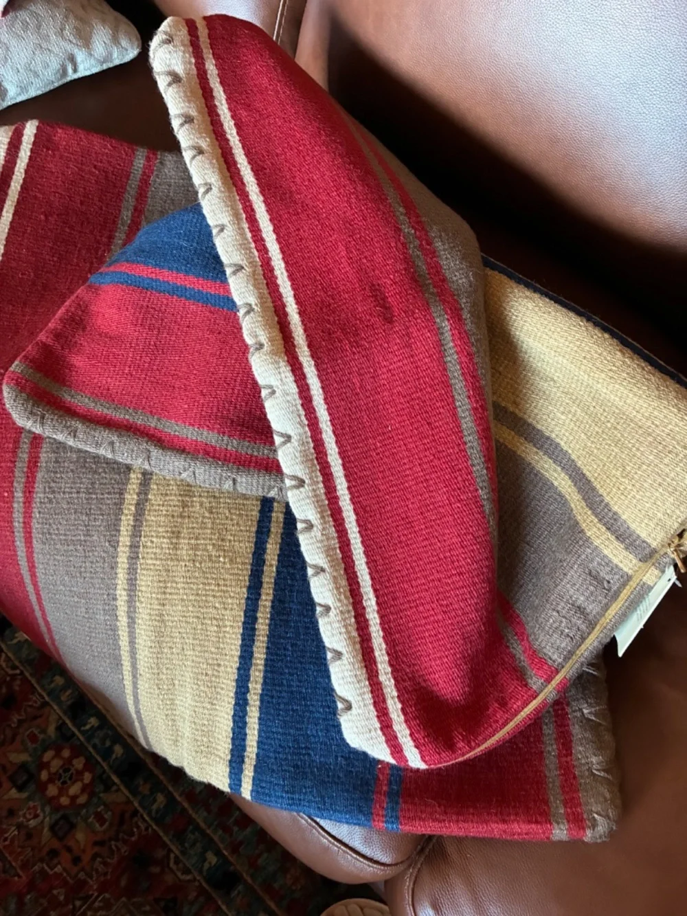 Pottery Barn Southwest 24” Pillow shams, set of 2 NWT